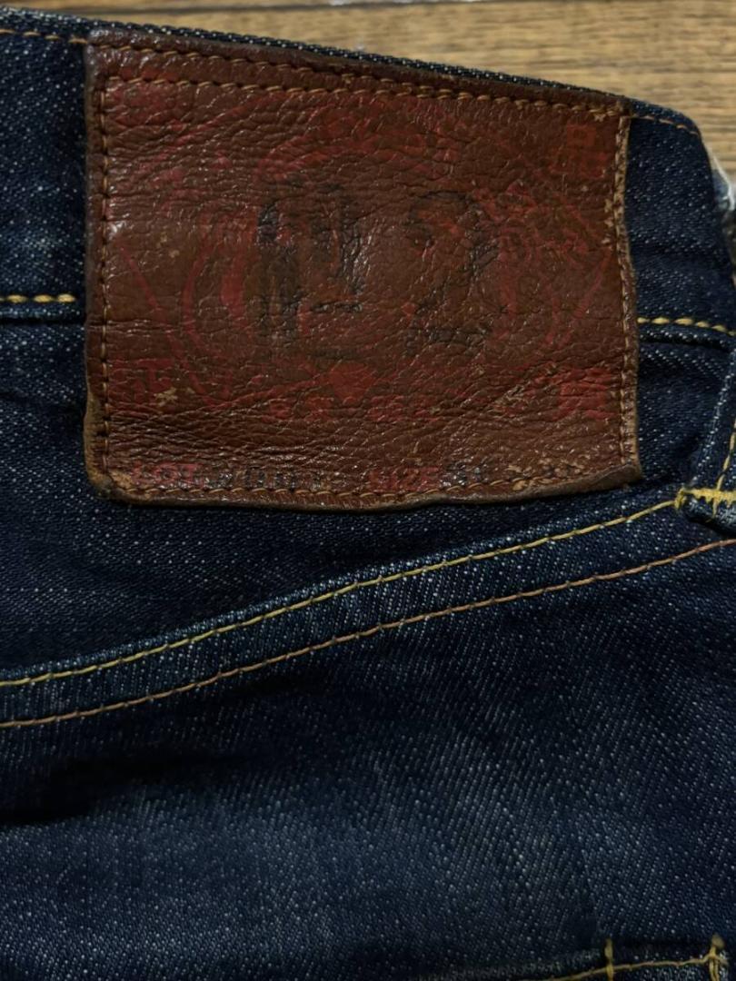 エヴィス エビス No2 LOT 2001 戎＆魂ペイントセルビッチデニムパンツ