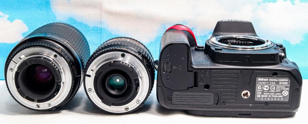 本格一眼レフ！⭐️ニコン Nikon D7000⭐️ダブルレンズ⭐️スマホ転送可