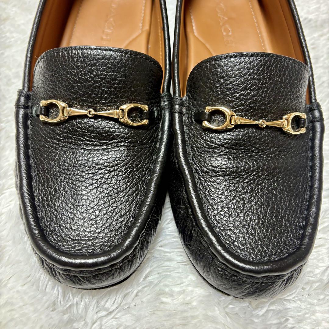 ✨極美品✨COACH ビットローファー 23cm サイズ6 本革 メイビス