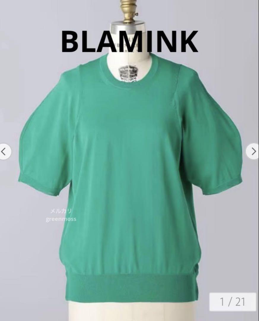 BLAMINK ブラミンク 16G コットン ニット デパリエ - メルカリ