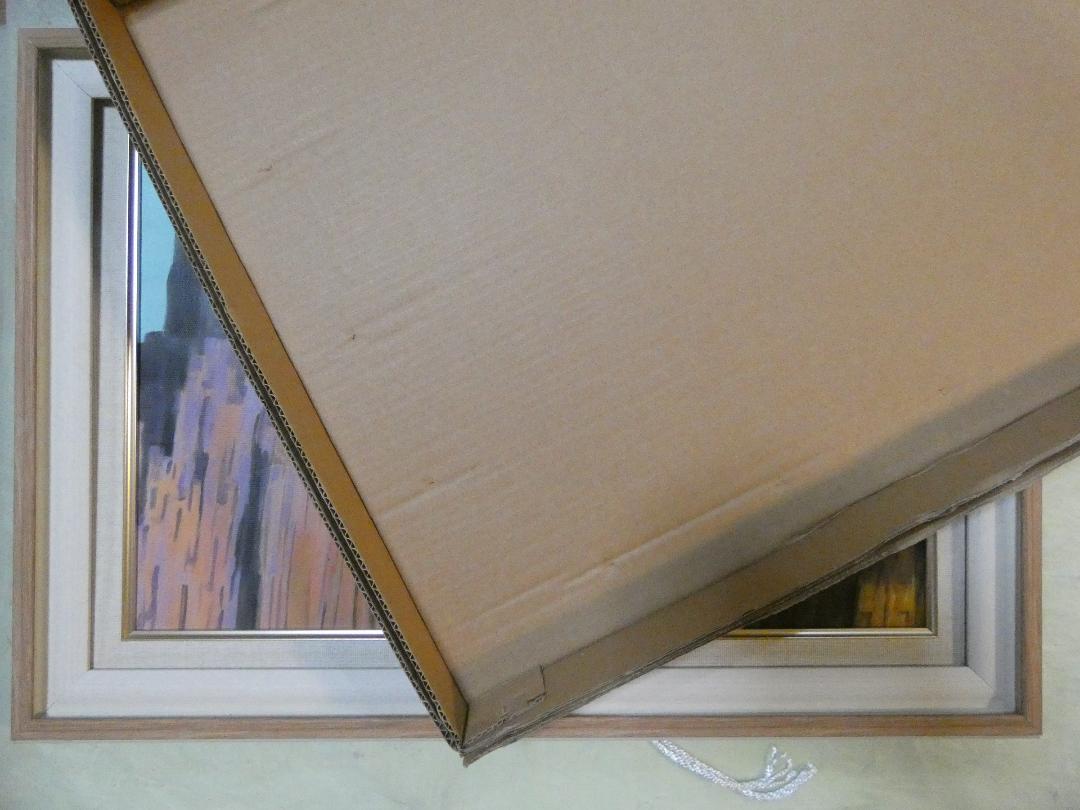 domonjotaro田中一村「風景」サイン M10額装済み 肉筆手描き