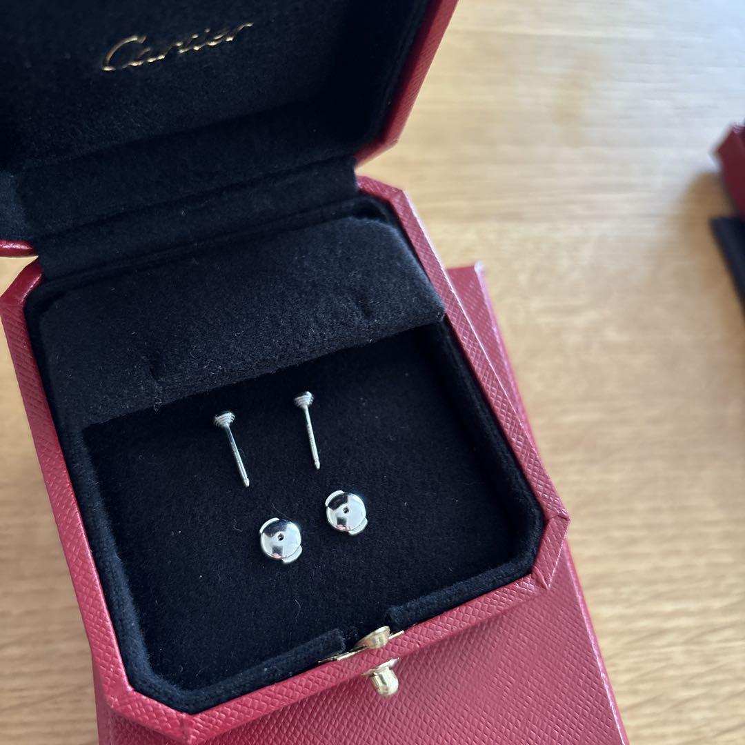 Cartier diamant léger (d’amour) ピアス XS