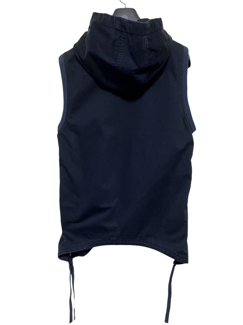 匿名発送　美品　VIRGO WEAR ジップアップフーディーベスト　サイズ2