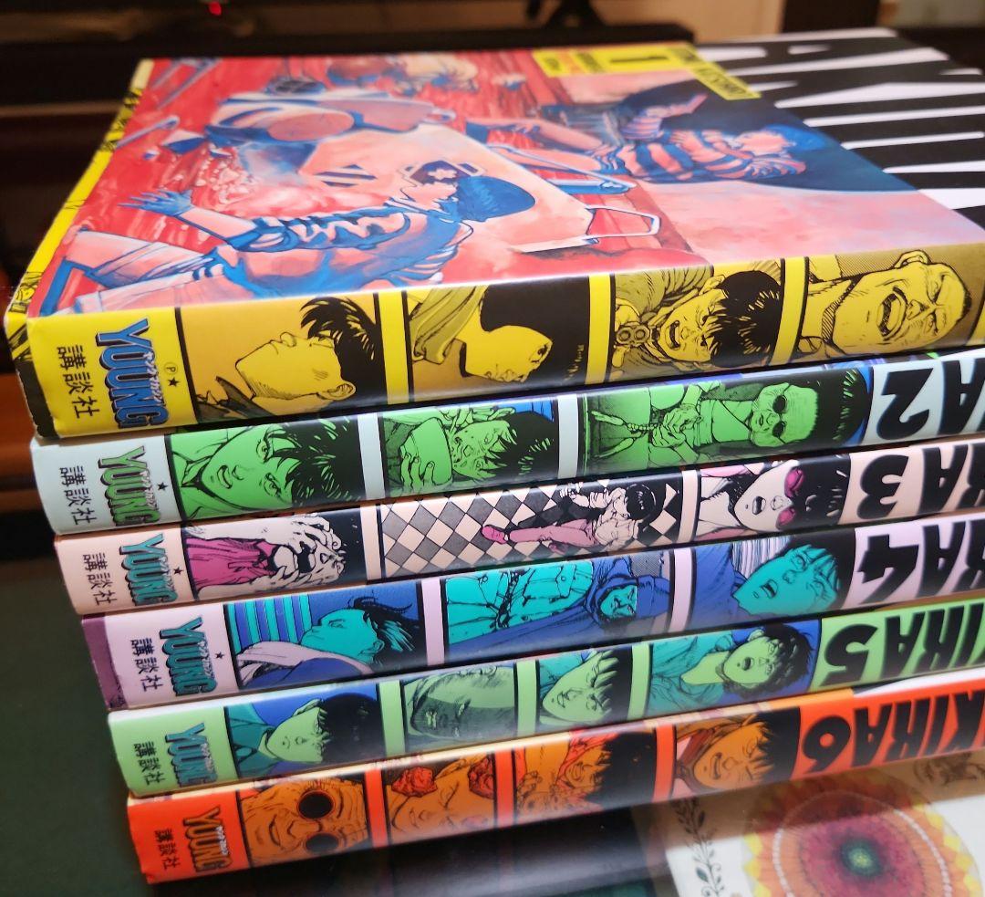 AKIRA 大友克洋 漫画全巻セット 1～6巻 美品 - メルカリ
