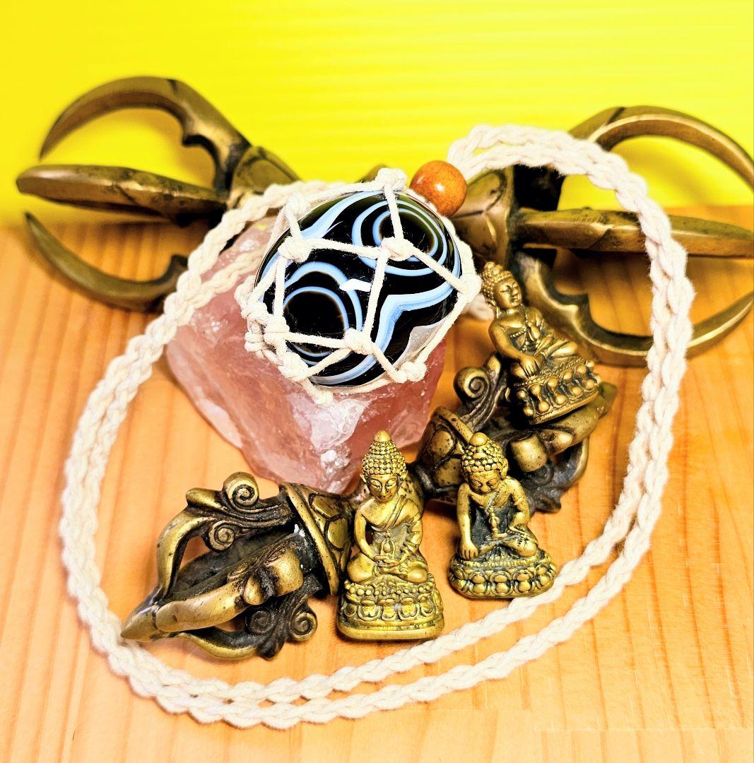 超×1000倍‼️激レア‼️自然★龍眼★白天眼水晶のネックレス