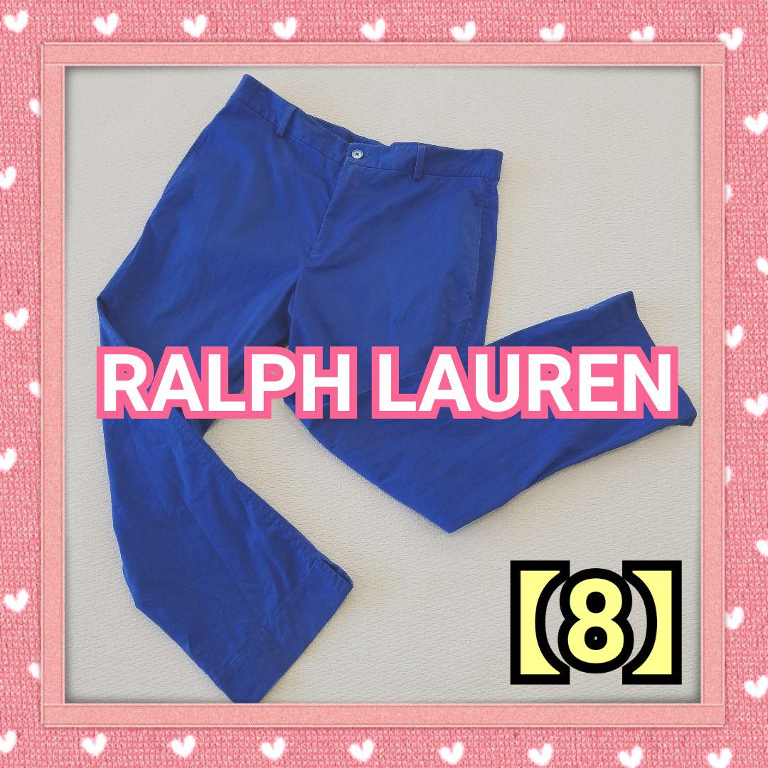 【RALPH LAUREN】ラルフローレン ゴルフ パンツ 【８】青❤️パンツ