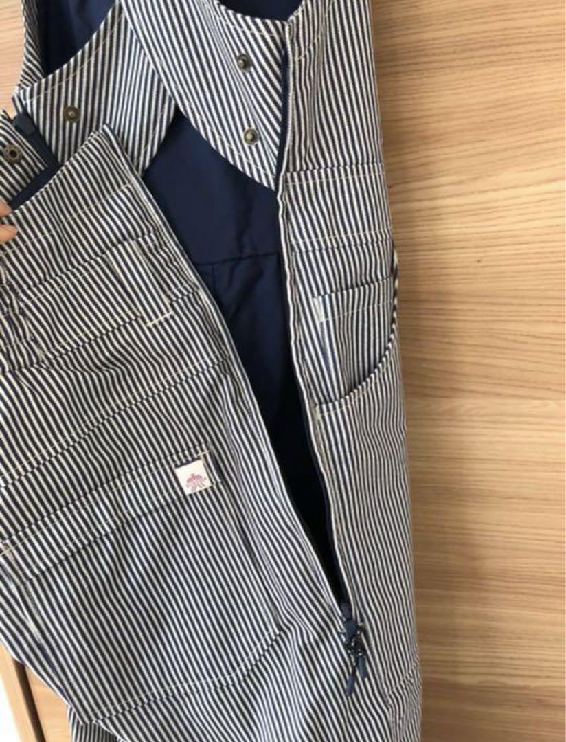 BURTON バートン スノーボード ウェア ヒッコリー ビブパンツ Sサイズ