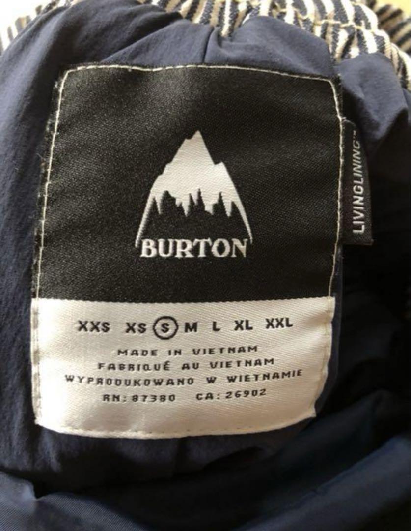 BURTON バートン スノーボード ウェア ヒッコリー ビブパンツ Sサイズ