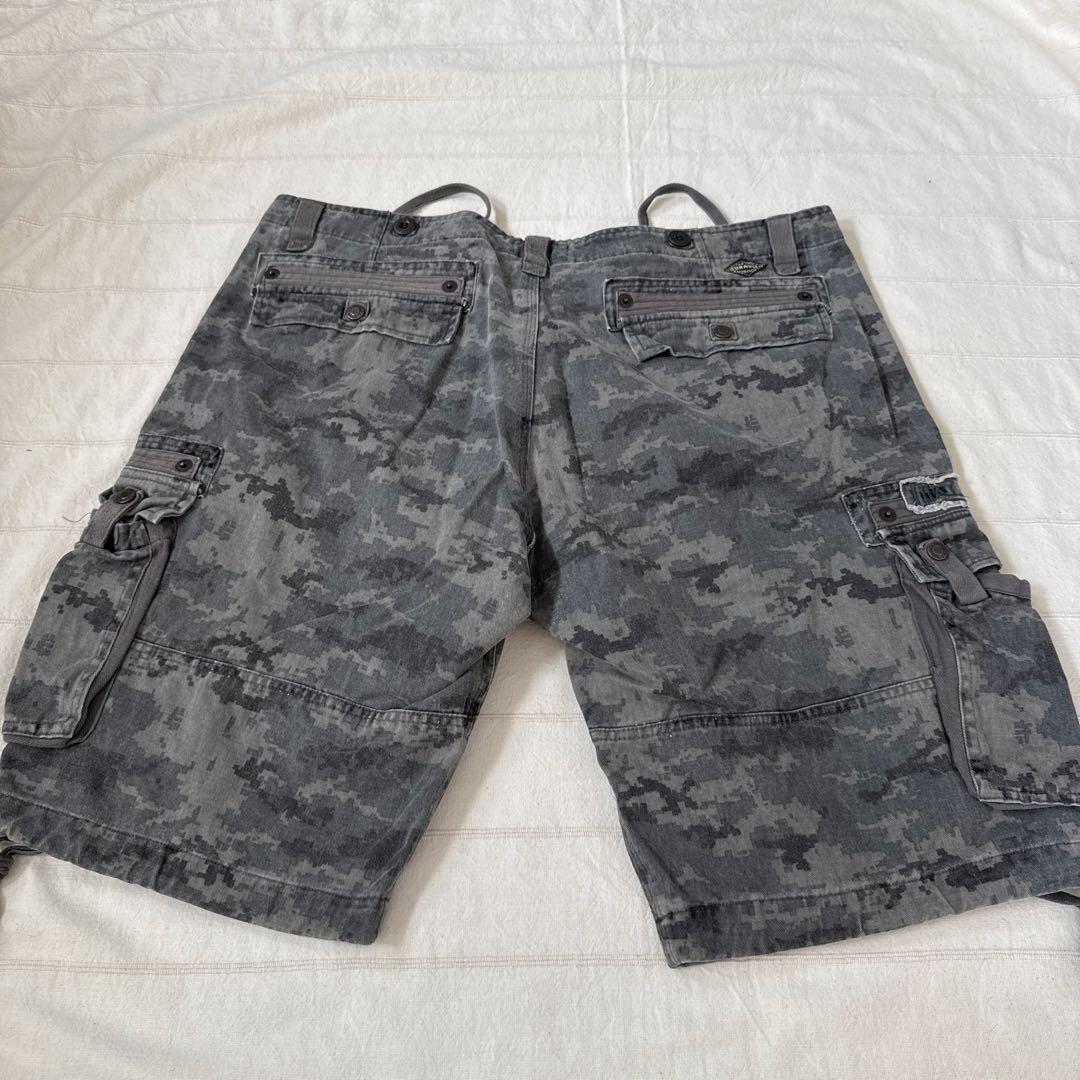 ミリタリー　ハーフパンツ　軍隊 半ズボン ショーツ ワイド オーバーサイズ