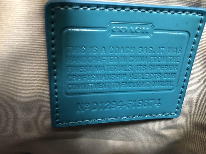 エメラルドⓂ 新品 マーメイド トートバッグ gGJph-m51908265022 コーチ なたかにお
