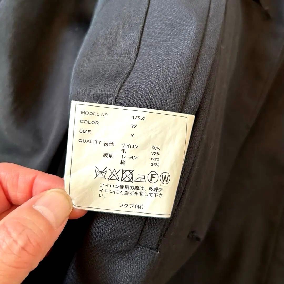 ikoan様専用YAECA ステンカラーコート ロング M ネイビー ウールナイ ikoan様専用YAECA ステンカラーコート ロング M ネイビー ウールナイ