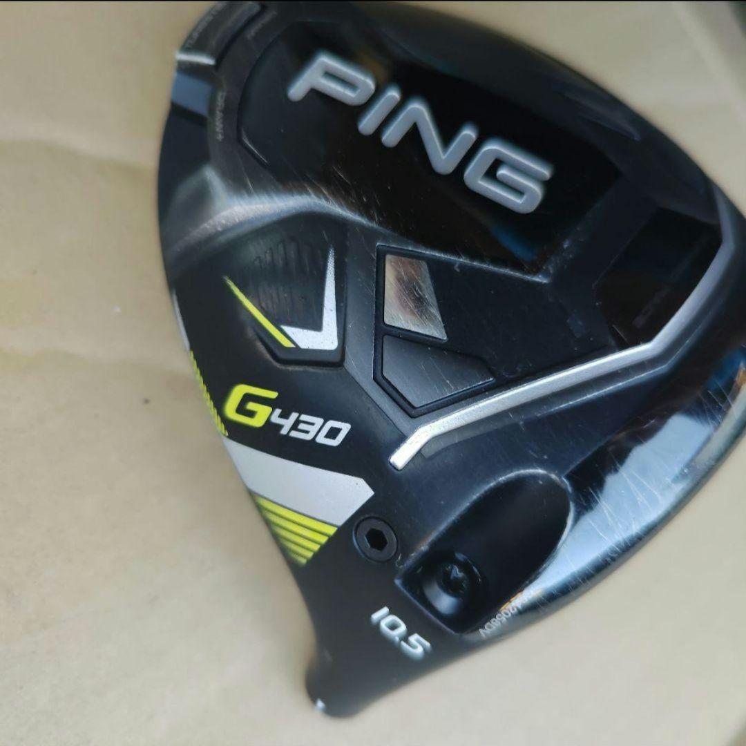 人気新品 SFTドライバー G430 PING ヘッド単体（送料無料） メルカリ - クラブ