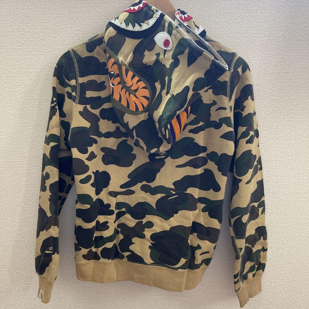 BAPE APEE シャークパーカーFULL ZIP HOODIE SHARK