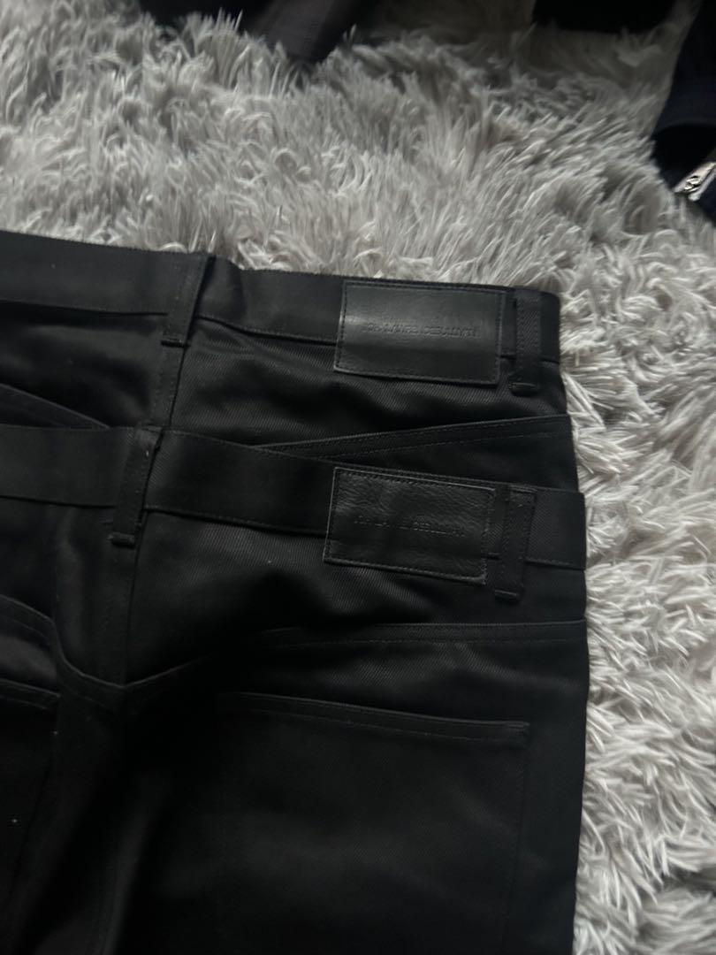 ジョンローレンスサリバンDOUBLE STACKED PANTS ストレート