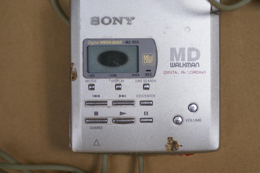 SONY MZ-R55 ポータブルMDプレーヤー