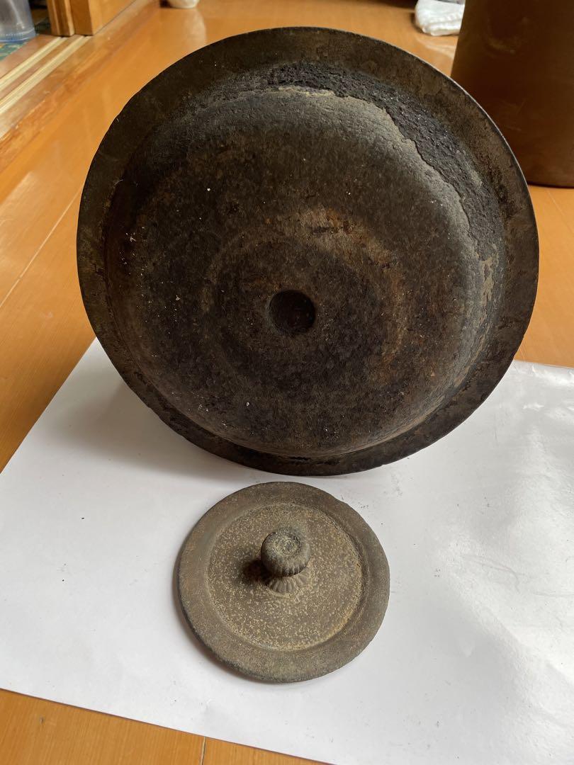 古い鉄瓶南部鉄瓶、南部鉄器、骨董品… 美術品・アンティーク