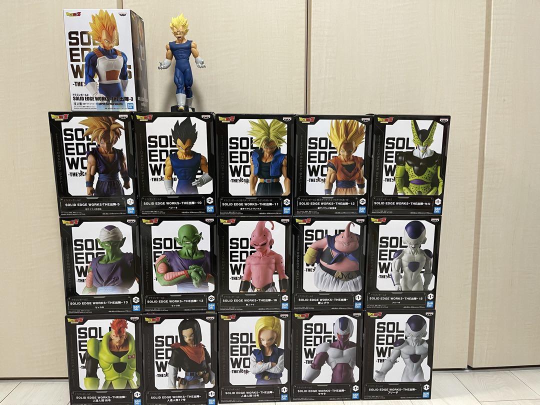 交換無料！ ドラゴンボールSOLID EDGE セット フィギュア WORKS-THE出陣- コミック・アニメ