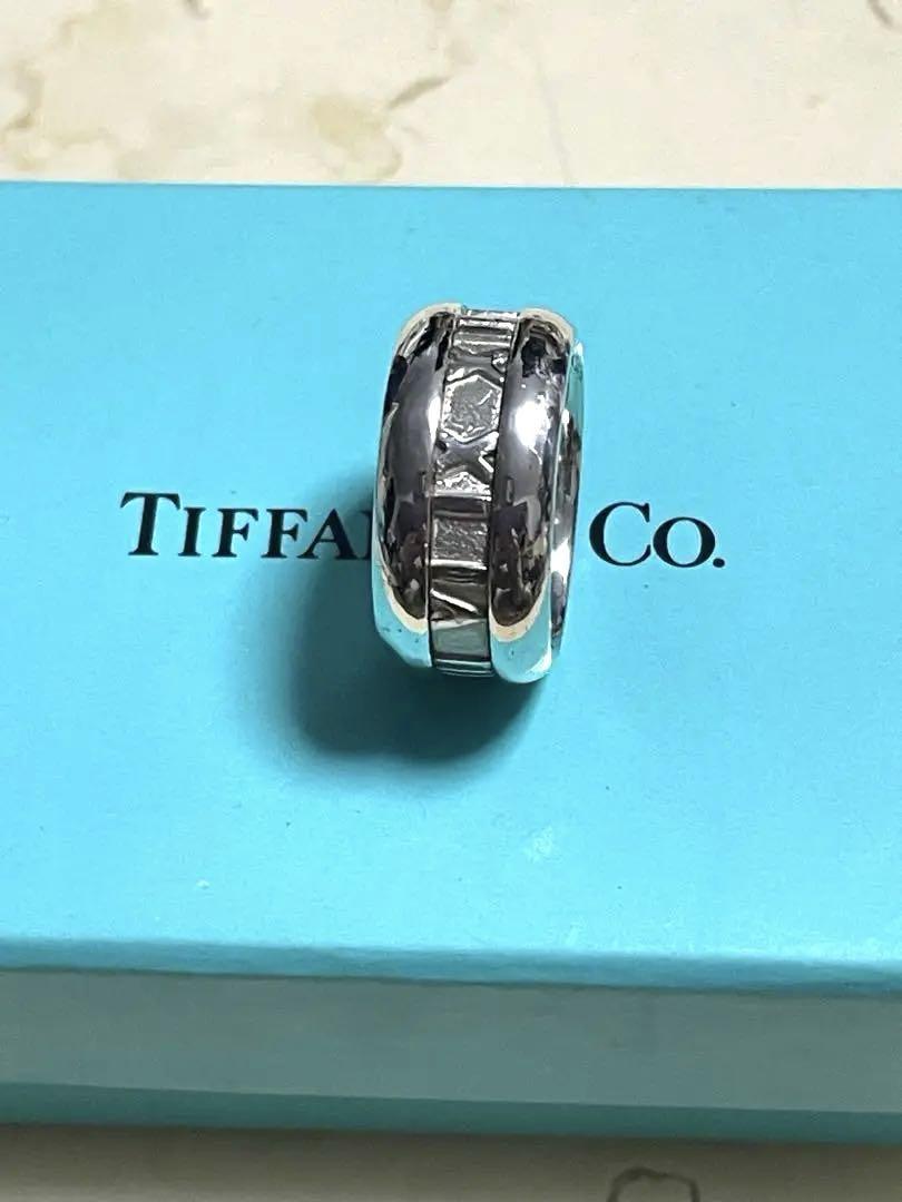 週末お値下げティファニーTiffany&Coアトラス ワイド リング 12.5号