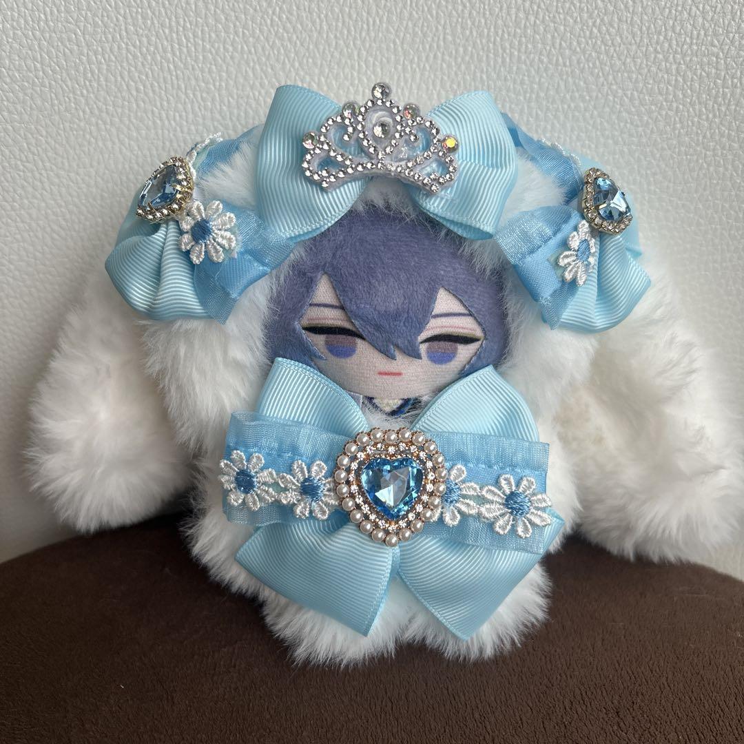 ぬい服 着ぐるみ にじぱぺっと 垂れ耳 水色 Amazon.co.jp: にじぬい 16cm ぬい服 着ぐるみ たれみみ 水色