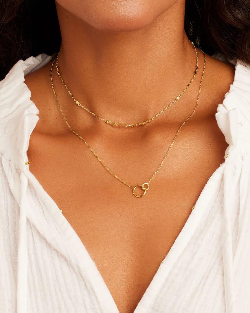 LA購入♡GorjanaゴリアナNecklace レイヤーネックレス