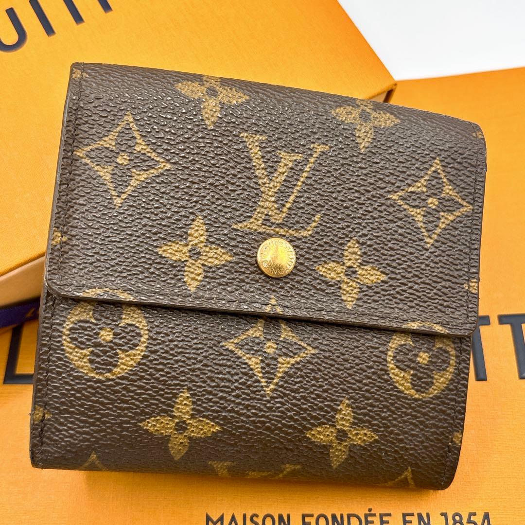 ⭐️極美品⭐️ ルイヴィトン モノグラム ポルトフォイユ エリーズ Wホック