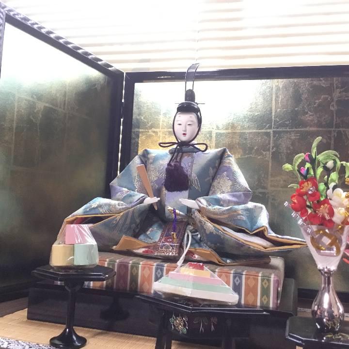 ひな人形五人飾り(二段飾りセット) 画像2