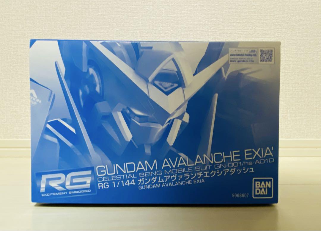 新品未組立　ＲＧ 1/144 ガンダムアヴァランチエクシアダッシュ