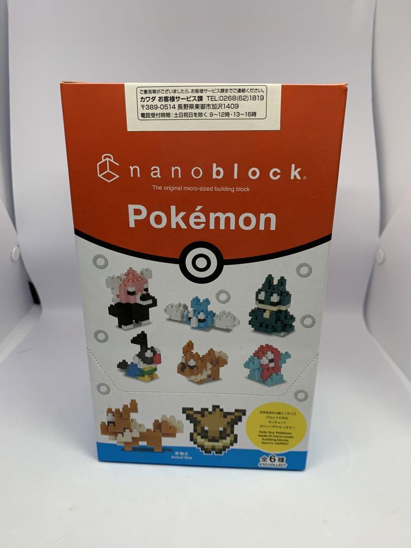 ナノブロック　ナノミニ　ポケモン　全6種　大人買い　ノーマルタイプ