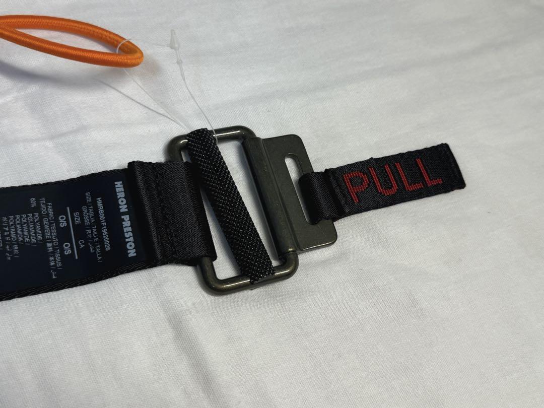 小物 <HERON PRESTON> tape belt [black]