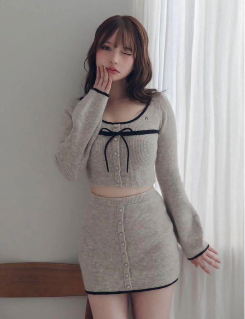 アンドマリー andmary Abbie ribbon tops