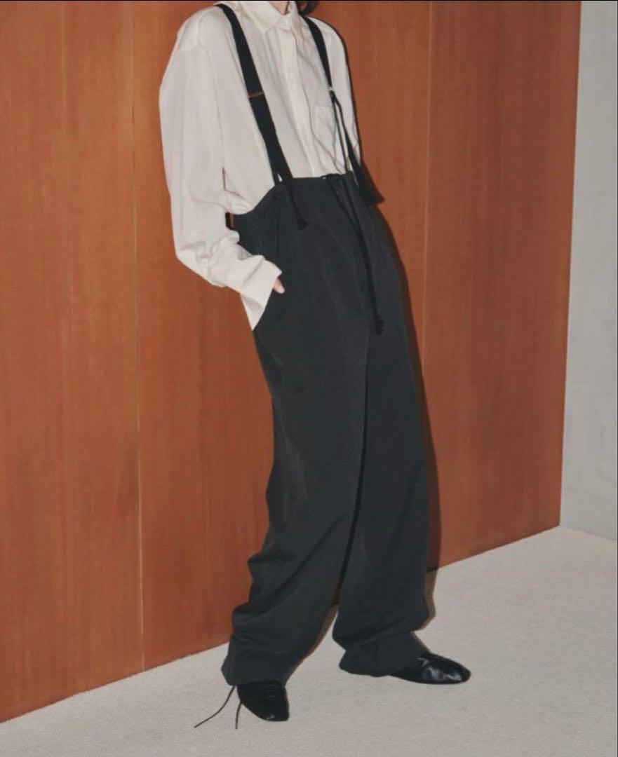 Suspenders Highwaist Pants（フルレングス）｜TODAYFUL