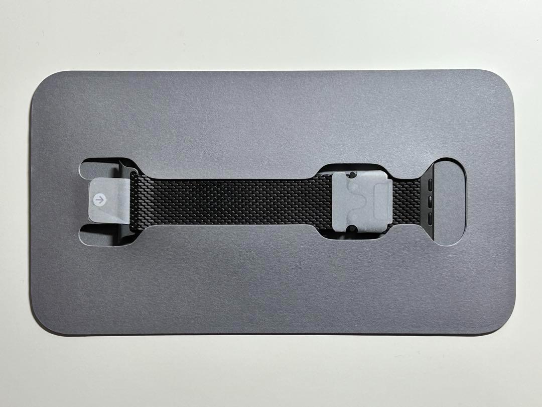 【新品】純正 49mm M ブラックチタニウムミラネーゼループ・ブラック②