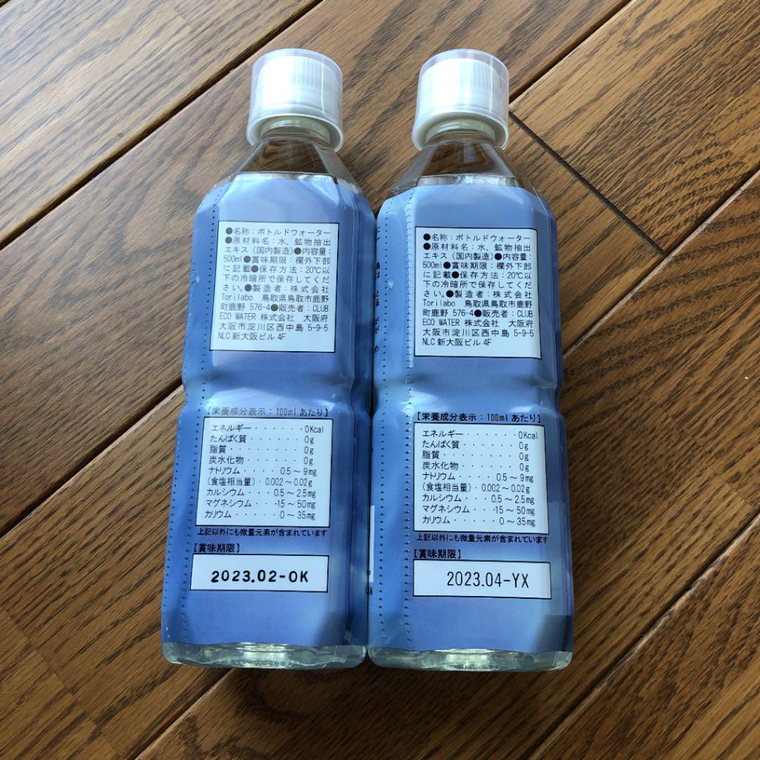 NEW安い エコウォーター 500ml 2本 Nozck-m51929099382 人気SALE大得価