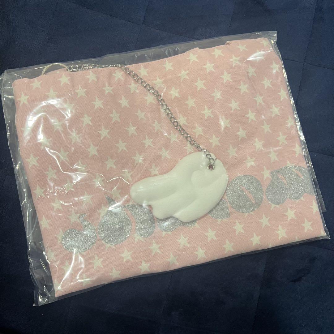 NCT WISH SHALOM WING STAR BAG トートバッグ ピンク