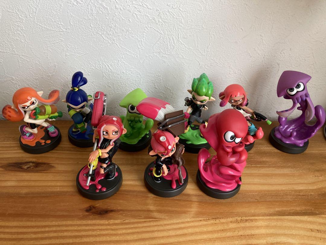 amiibo スプラトゥーン 9体