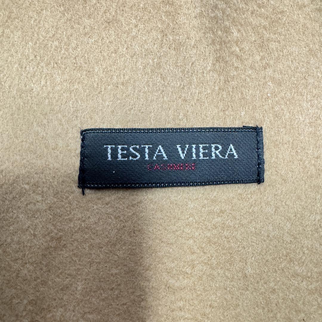 新品未使用 TESTA VIERA カシミヤ入りビッグストール 深喜毛織