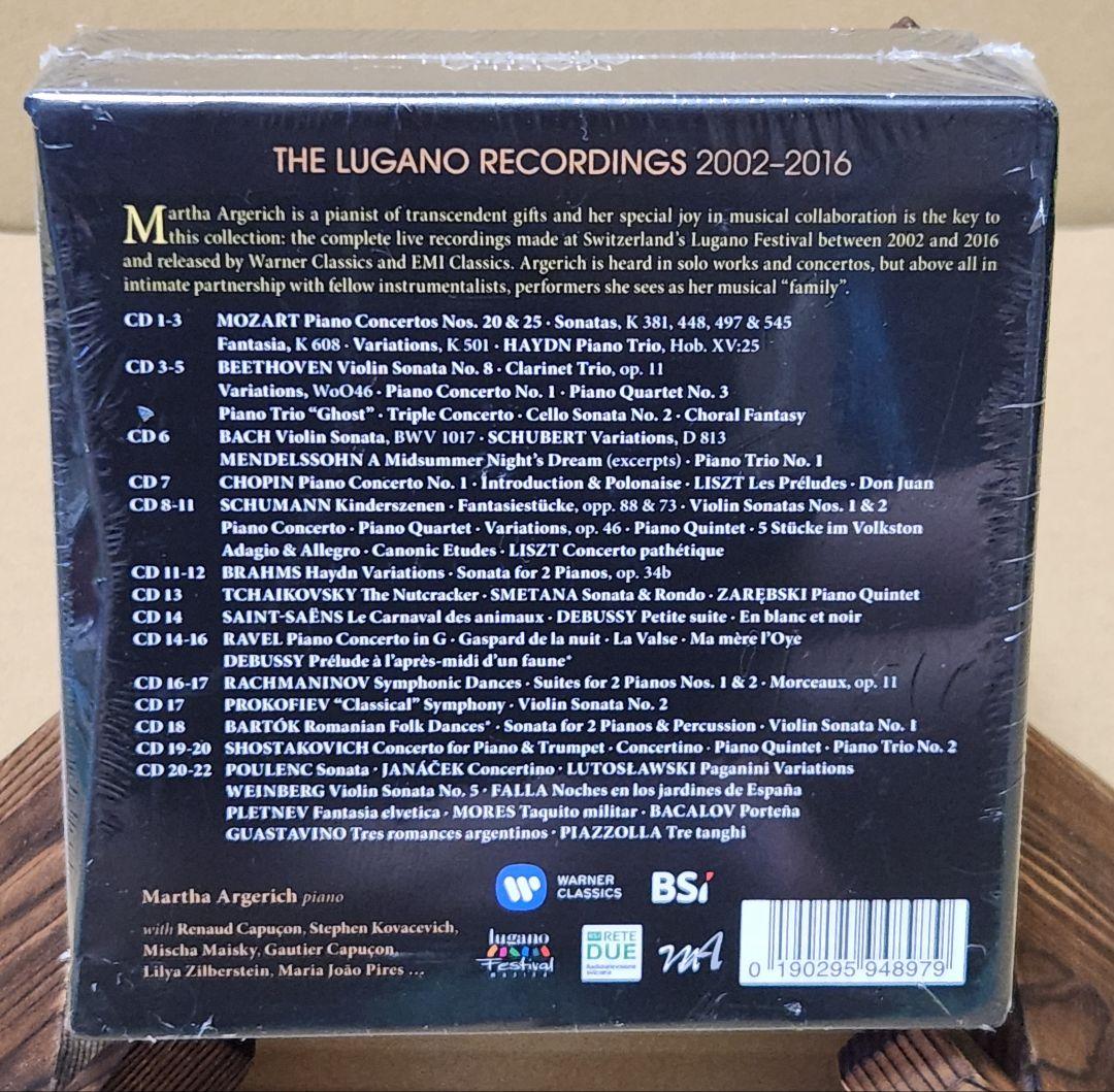 MarthaArgerich The LuganoRecordings 22CD