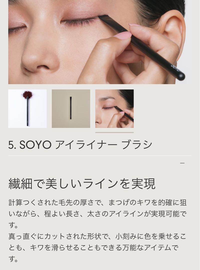 SOYO メイクブラシ　スタンダード　デイリー　セット