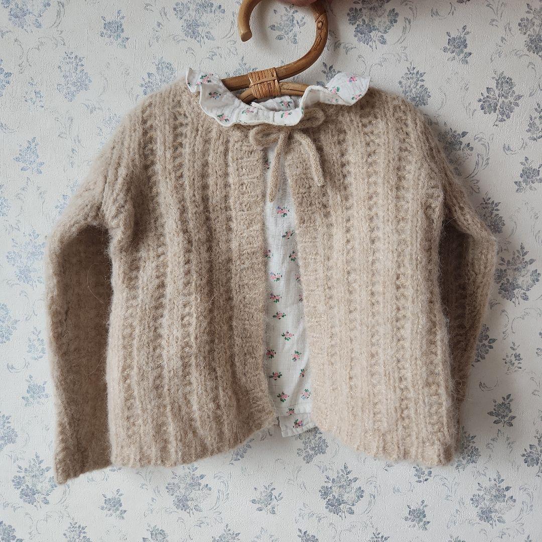 bonpoint カーディガン　2y