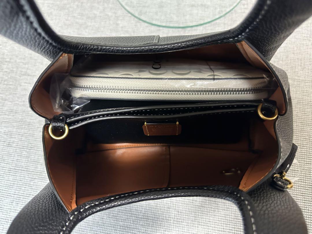 新品コーチ ラナショルダーバック23 ブラックCM545 画像10