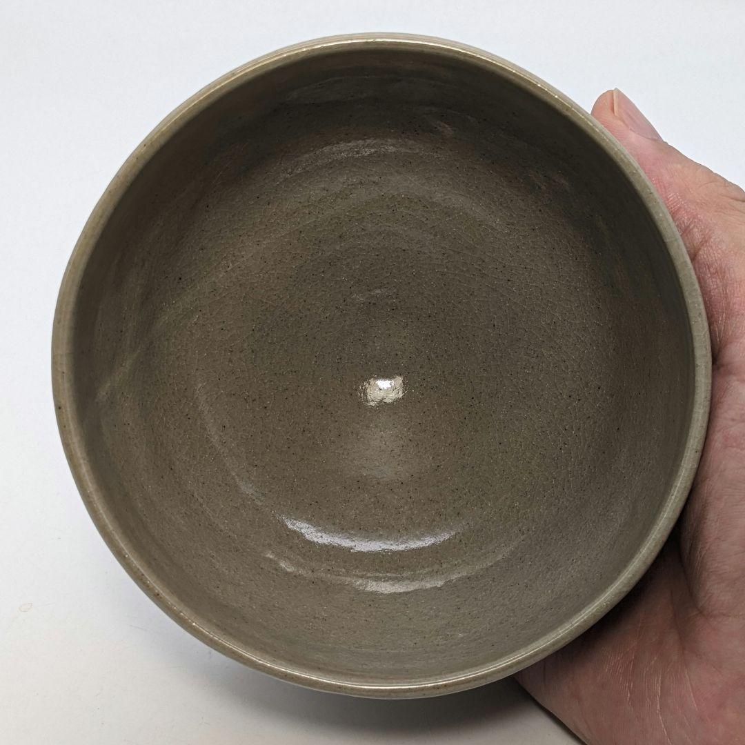 宮川陽仙 虫明焼 三島手松竹吉祥文茶盌 抹茶碗 抹茶茶碗 茶道具