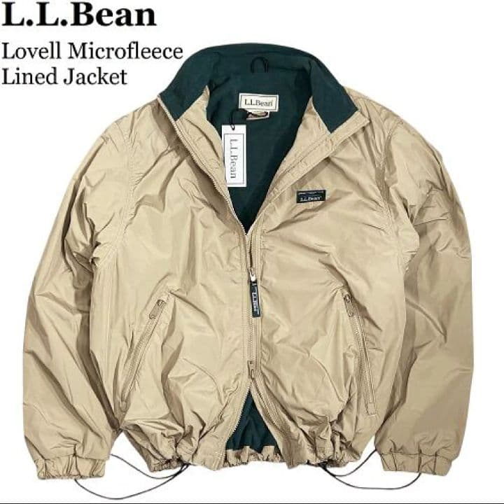 L.L.Bean メンズ ラヴェル・マイクロフリース・ラインド・ジャケット L