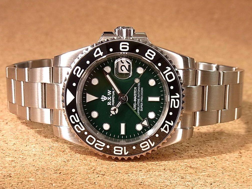 RXW UTC-MASTER GMT/MATTE GREEN-DIAL! 画像1