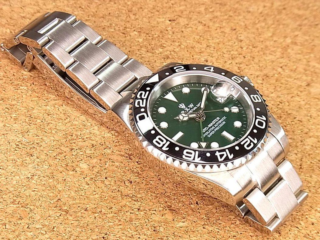 RXW UTC-MASTER GMT/MATTE GREEN-DIAL! 画像7