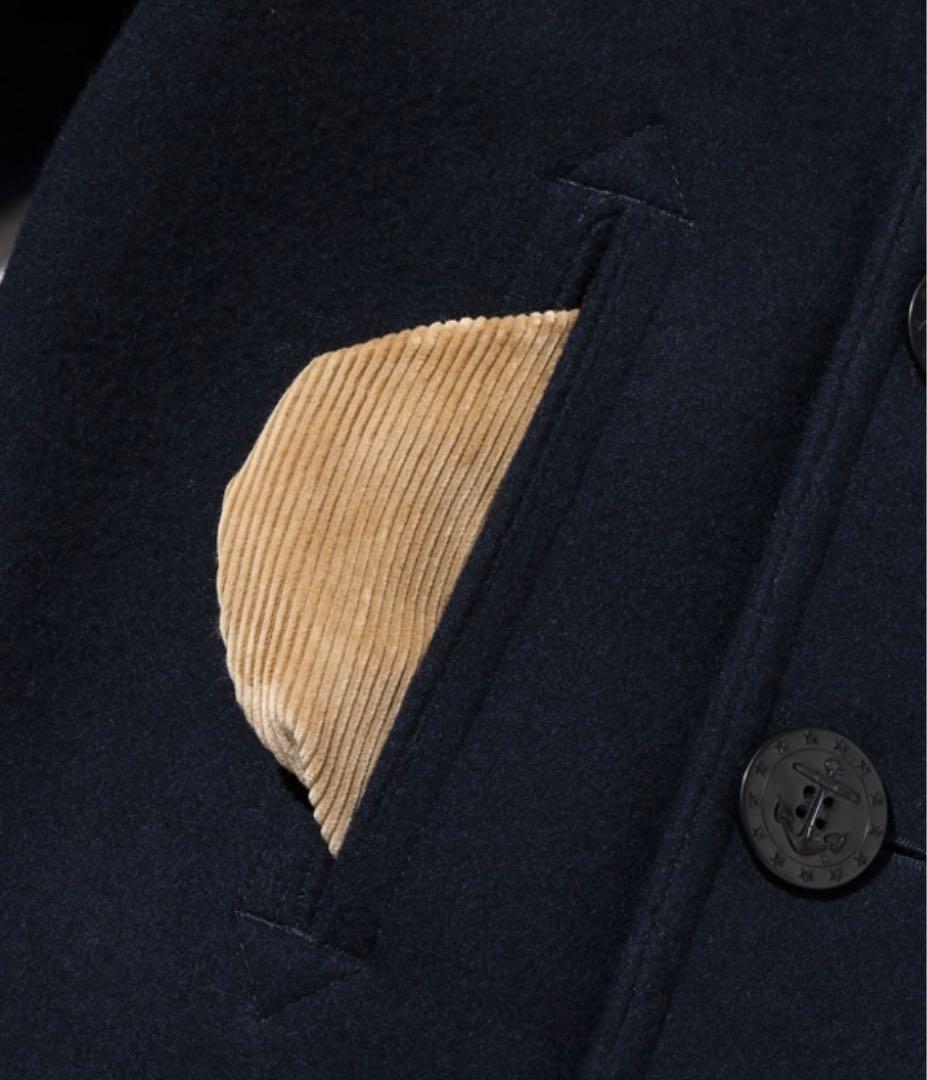美品‼️ Pherrow´s（フェローズ）NAVAL P-COAT 黒色 42