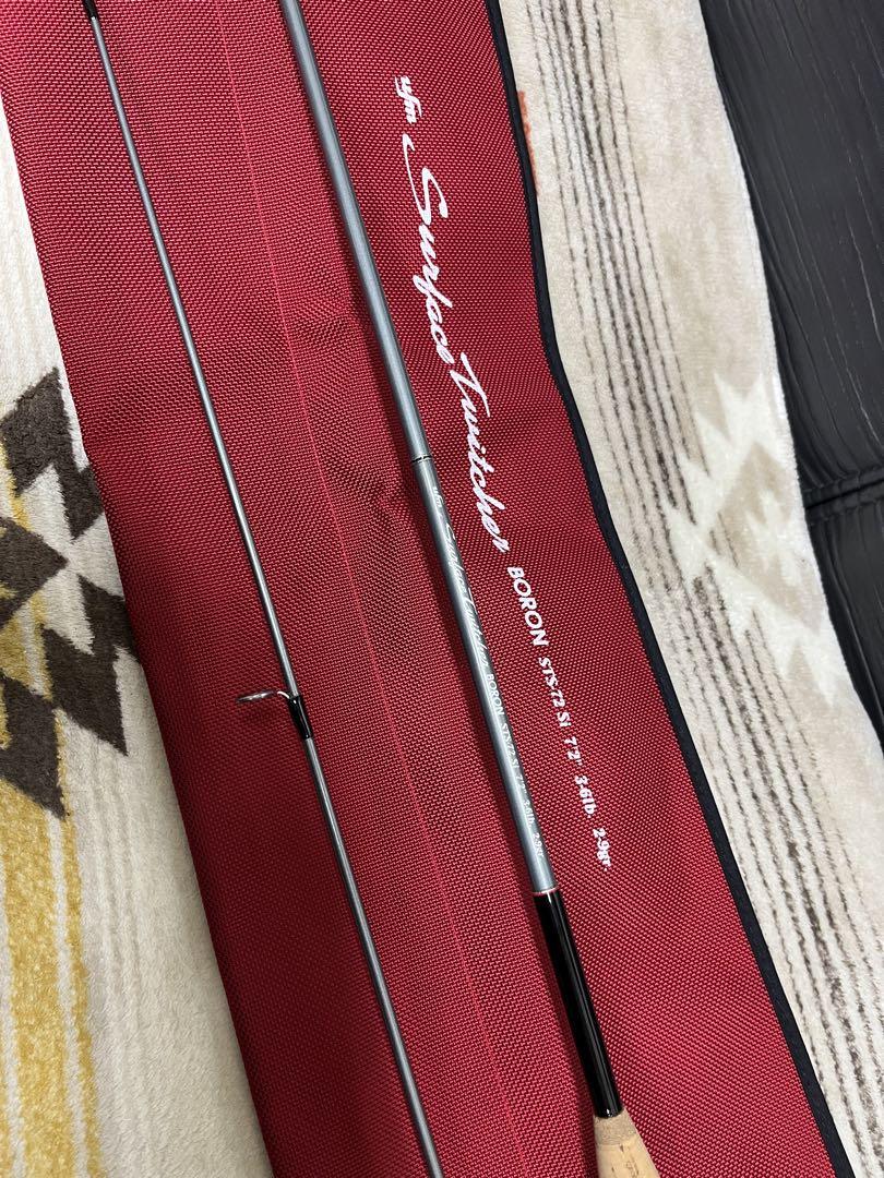ΨΨufmウエダ ルアーロッド  サーフェイストゥイッチャー ボロン STS-72 si   袋付 ΨΨufmウエダ ルアーロッド サーフェイストゥイッチャー ボロン