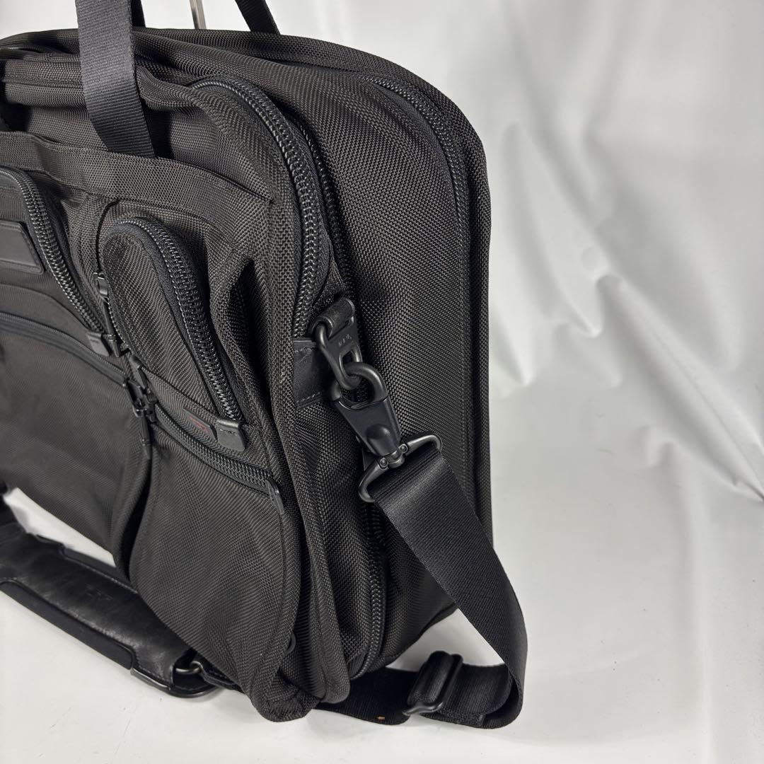 美品 トゥミ アルファ エクスパンダブル オーガナイザー ビジネスバッグ 黒