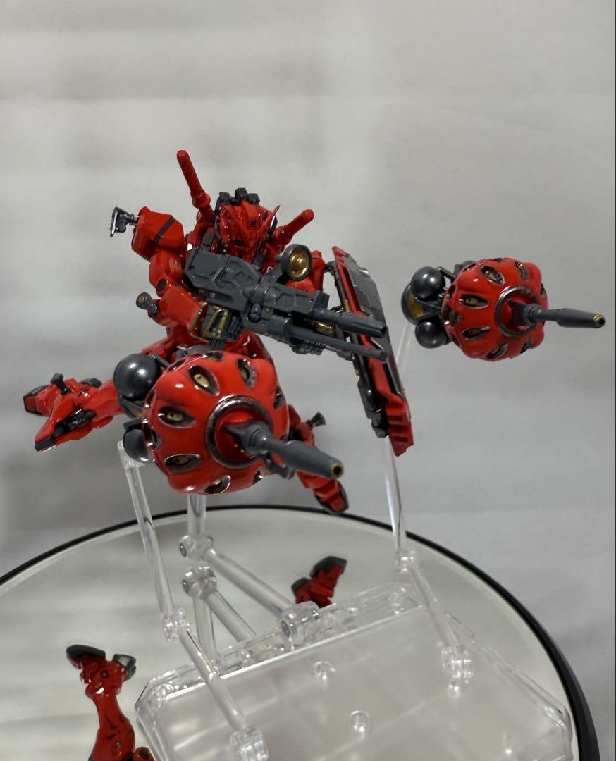 HG 赤いガンダム　塗装済み 完成品　ジークアクス　ガンプラ