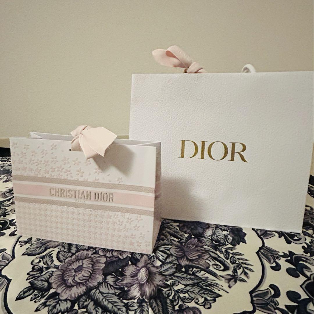 新品•未開封•未使用 diorルボーム ショッパー•ギフトバッグ付き
