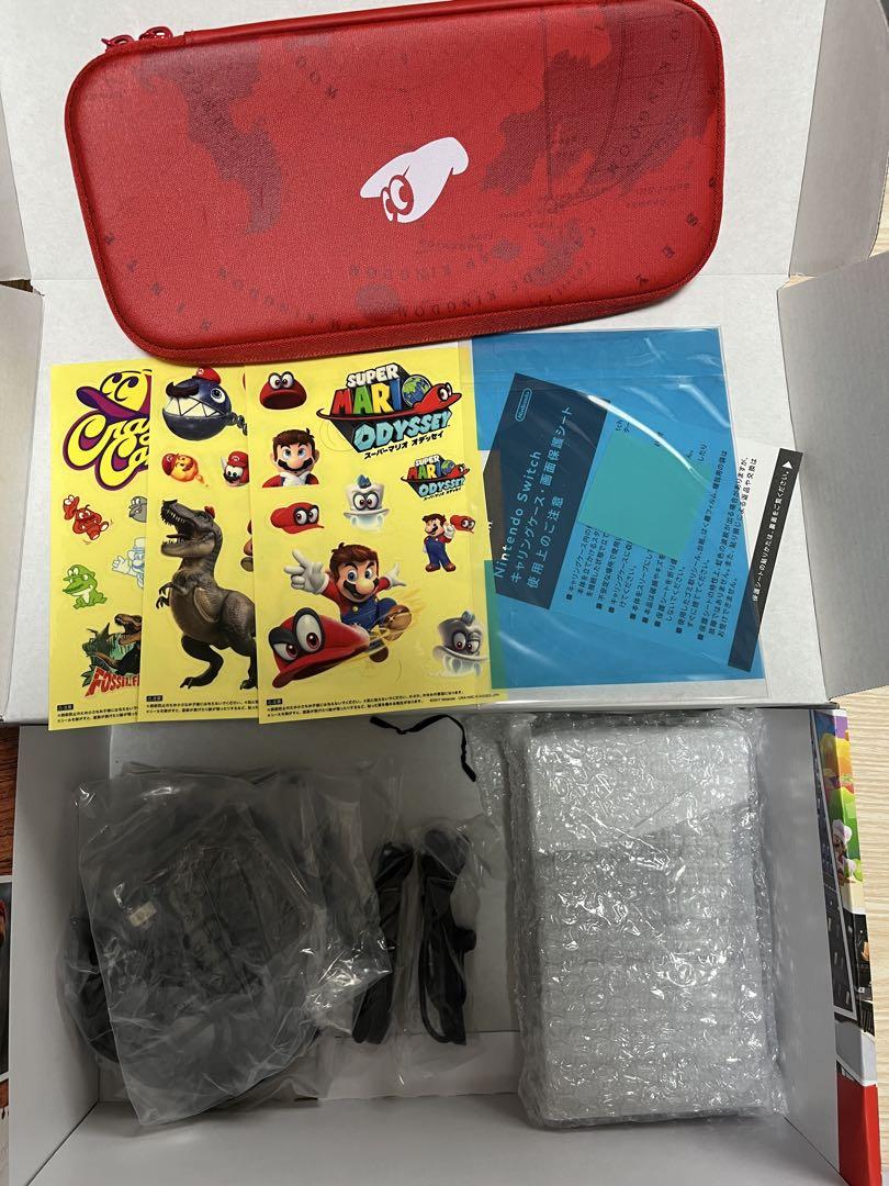 Switch スーパーマリオ オデッセイセット ソフト付属なし 本体